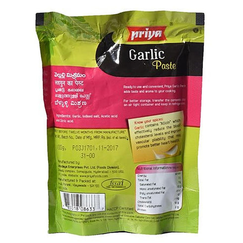 Priya Garlic Paste 100g